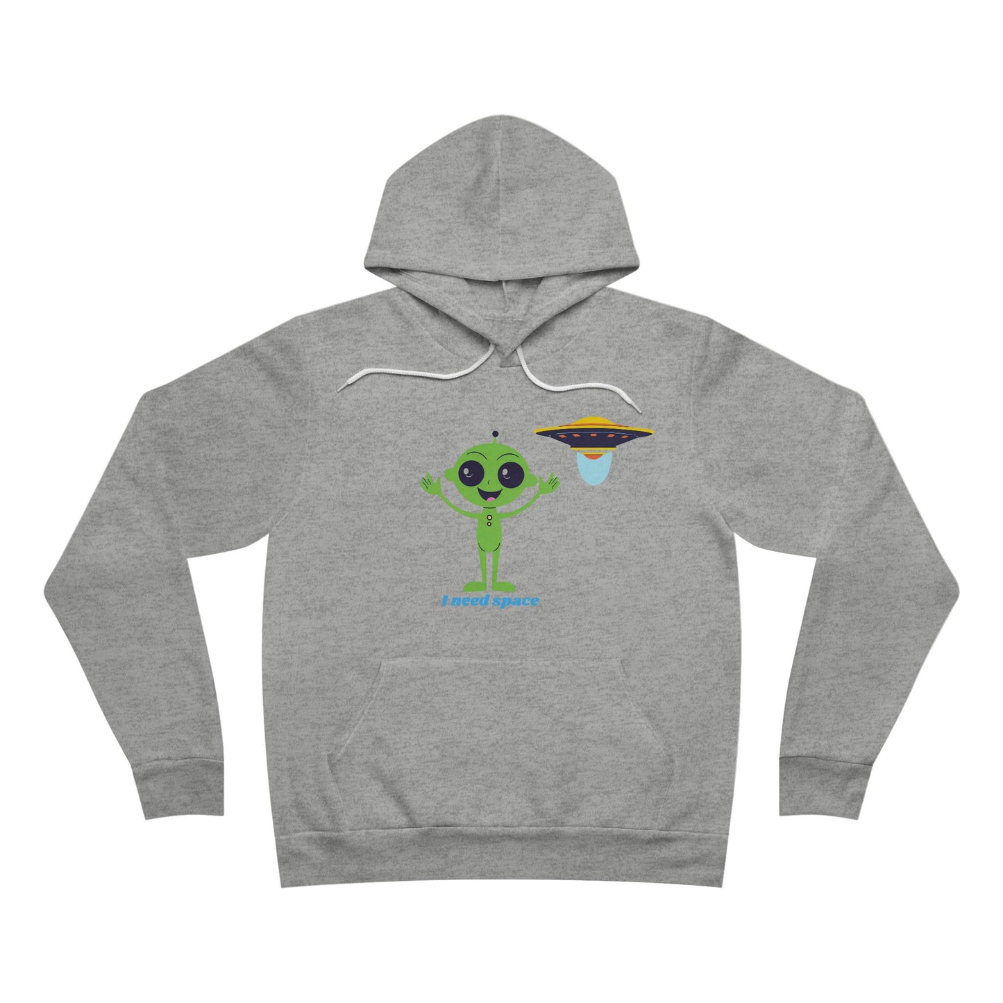 Alien Unisex Fleece Pullover Hoodie