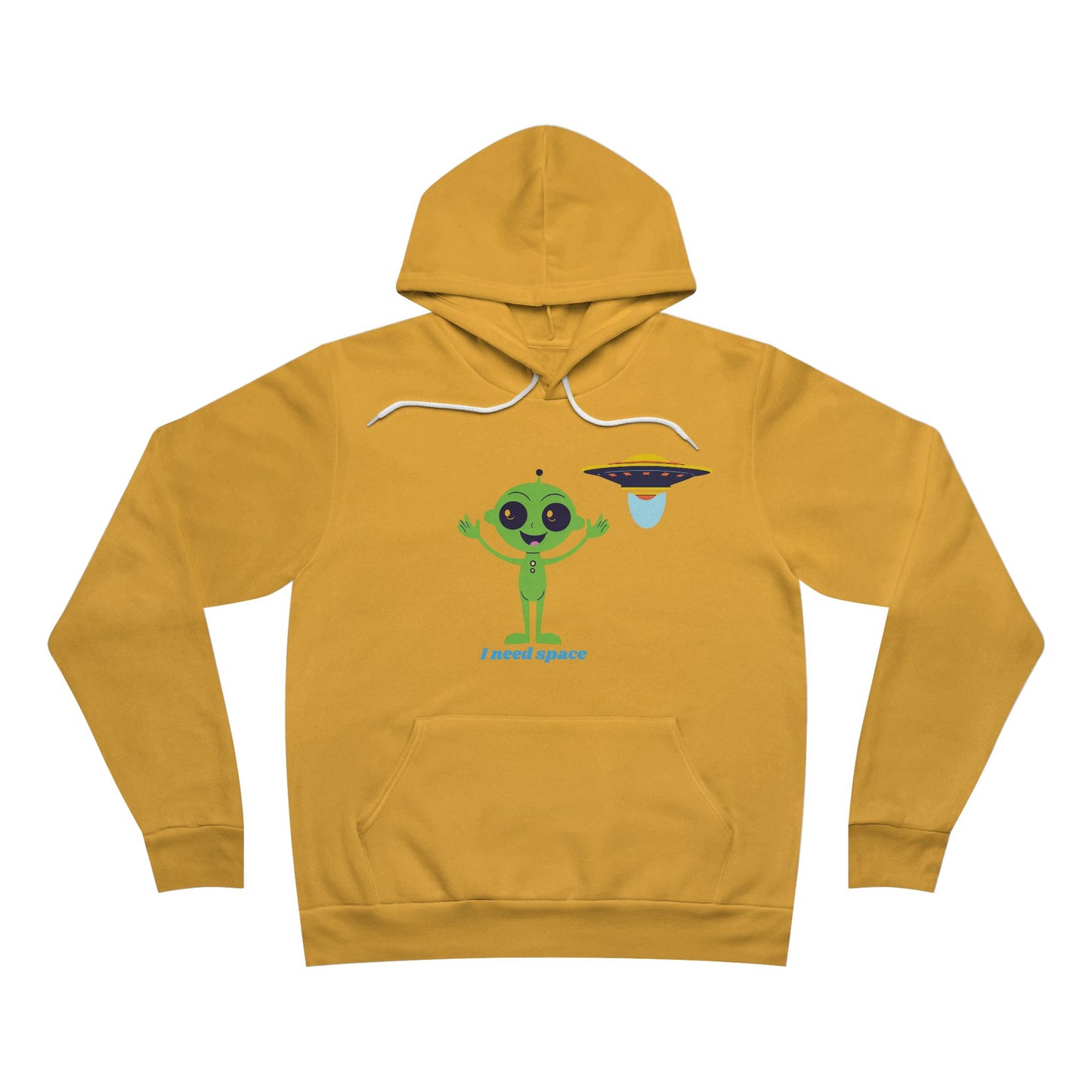 Alien Unisex Fleece Pullover Hoodie