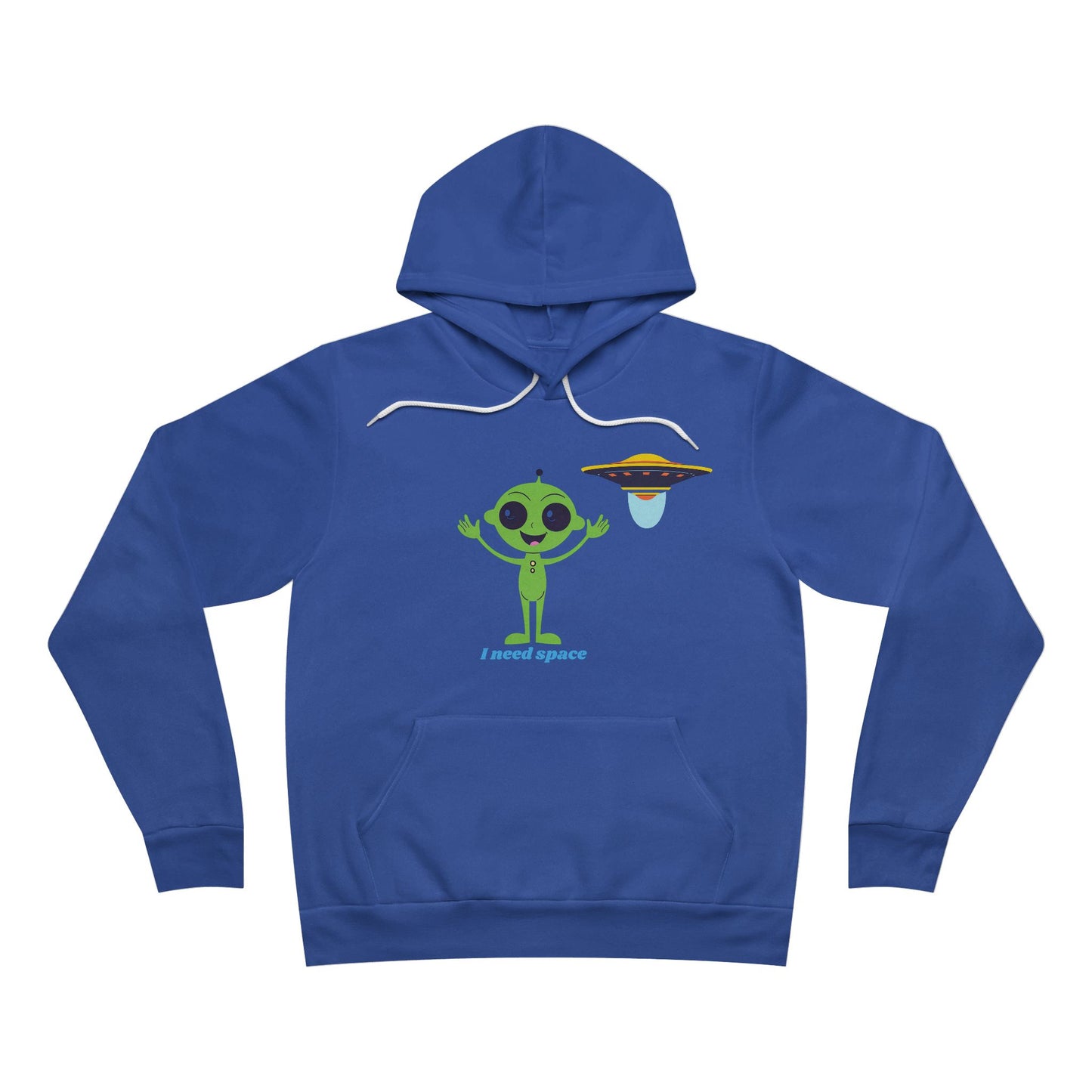 Alien Unisex Fleece Pullover Hoodie