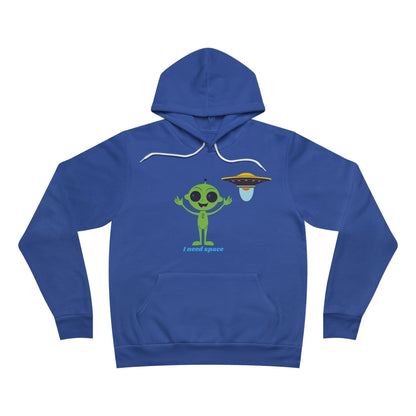 Alien Unisex Fleece Pullover Hoodie